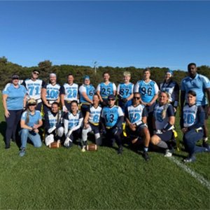 Blue Wave White Logo