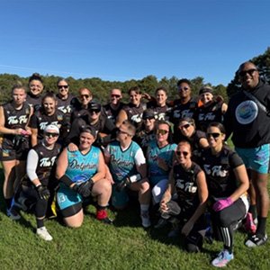 New England Dolphins Logo